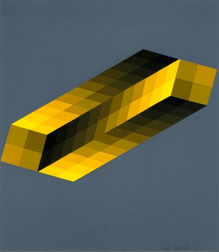 Vasarely, Viktor (1906 - 1997): Tridim 1969