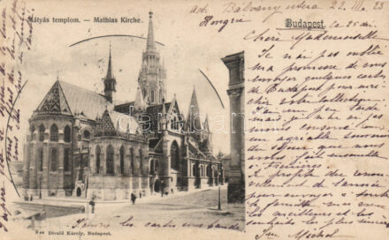 Budapest I. Mátyás-templom, Divald (Rb)