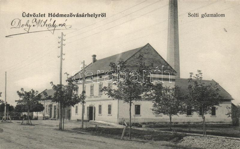 Hódmezővásárhely, Solti Vilmos gőzmalom