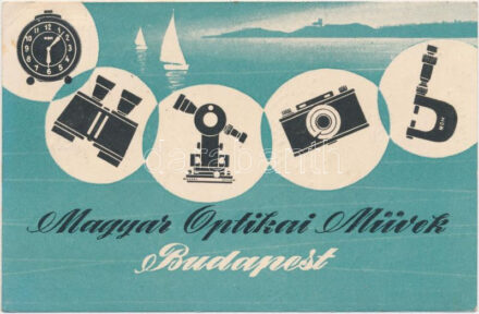Magyar Optikai Művek, Budapest; Franklin nyomda (EK)