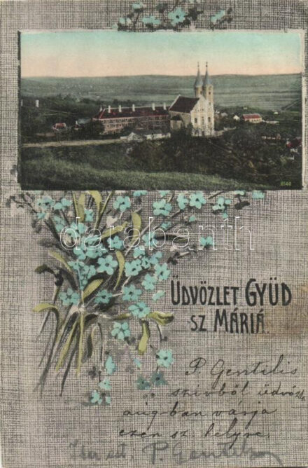 Máriagyüd, floral (EK)