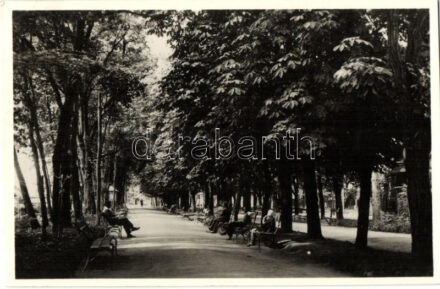 Kovászna, Sétatér / promenade