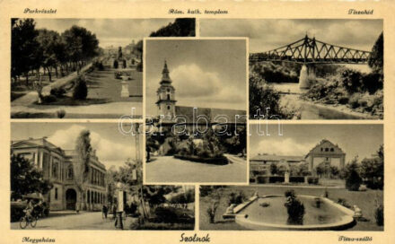 Szolnok, Tisza szálló és híd, Megyeháza