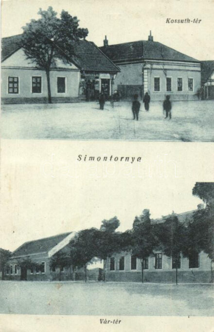 Simontornya, Kossuth tér, Vár tér