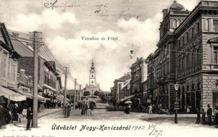 Nagykanizsa, Városháza, Fő tér (EK)