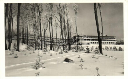 Mátra Kékes Szálló, télen, Özv. Klein S. H.-né kiadása