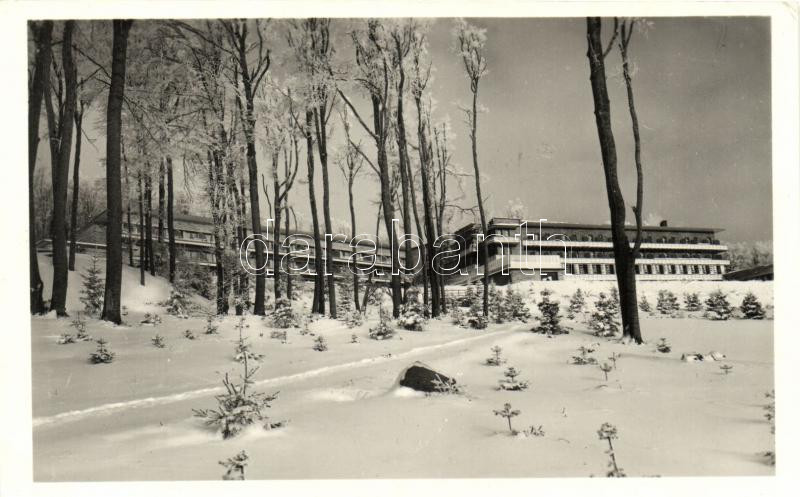 Mátra Kékes Szálló, télen, Özv. Klein S. H.-né kiadása