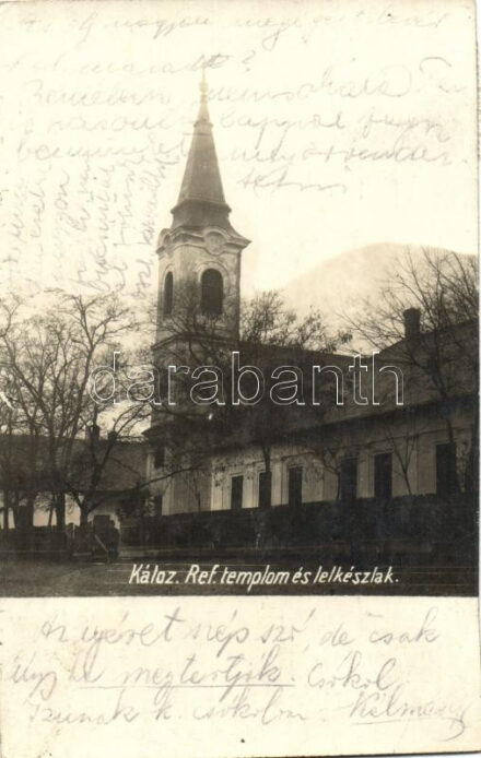 Kálóz, Református templom és lelkészlak (EK)