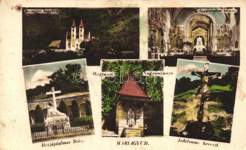 Máriagyűd, kegyhely, Hétfájdalmas Szűz, Jubileumi kereszt (fl)