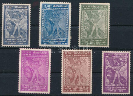 1912 6 klf levélzáró