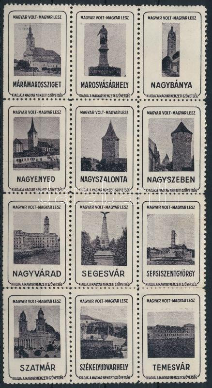 Magyar volt - magyar lesz 12-es levélzáró tömb