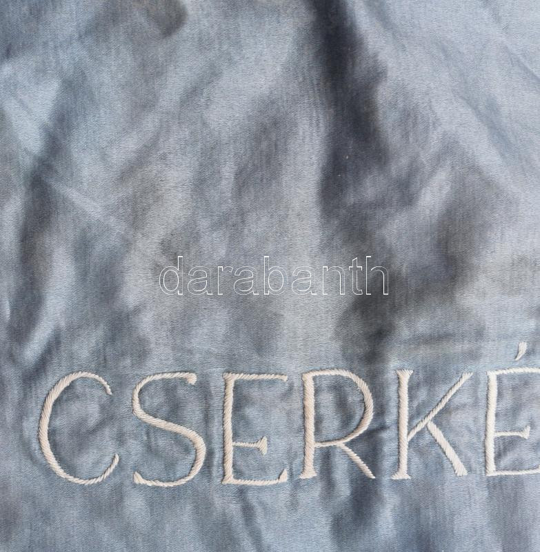 1931 345. számú János Zsigmond Cserkészcsapat apródraja 1931. Selyem, magyar címeres zászló 80x60 cm - Image 3