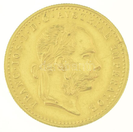 Ausztria 1915. Dukát Au "Ferenc József" utánveret (3,50g/0.986) T:XF (P) karc, kis ph. / Austria 1915. 1 Ducat Au "Franz Joseph I" restrike (3,50g/0.986) C:XF (P) scratched, small edge error Krause KM#2267