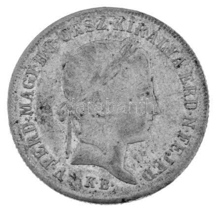 1848KB 20kr Ag "V. Ferdinánd" T:AU juszt. / Hungary 1848KB 20 Kreuzer Ag "Ferdinand V" C:AU adjusted Huszár: 2092., Unger III.: 1428., Krause KM#432