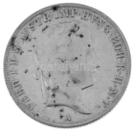 Ausztria 1841A 20kr Ag "I. Ferdinánd" (6,62g) T:AU-XF / Austria 1841A 20 Kreuzer Ag "Ferdinand I" (6,62g) C:AU-XF Krause KM#2208