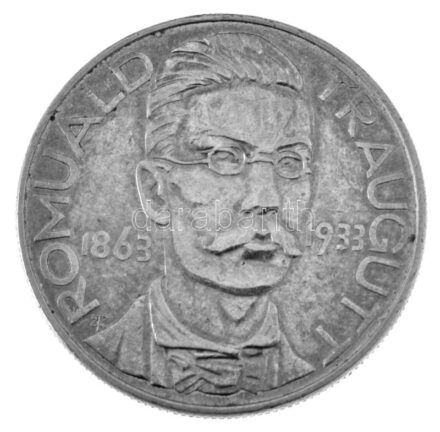 Lengyelország 1933. 10Zl Ag "Romauld Traugutt / Az 1863-as felkelés 70. évfordulója" T:XF patina, ph. / Poland 1933. 10 Zlotych Ag "Romauld Traugutt / 70th Anniversary of 1863 Insurrection" C:XF patina, edge error Krause Y#24
