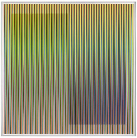 Carlos Cruz-Diez (1923 - 2019): Physichromie n°1855, 2013 (másolat)