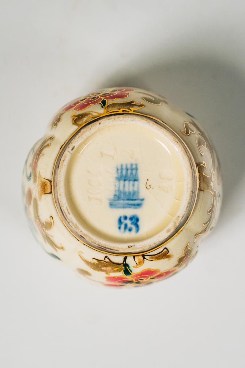 Zsolnay - Miniatűr kaspó - Image 2