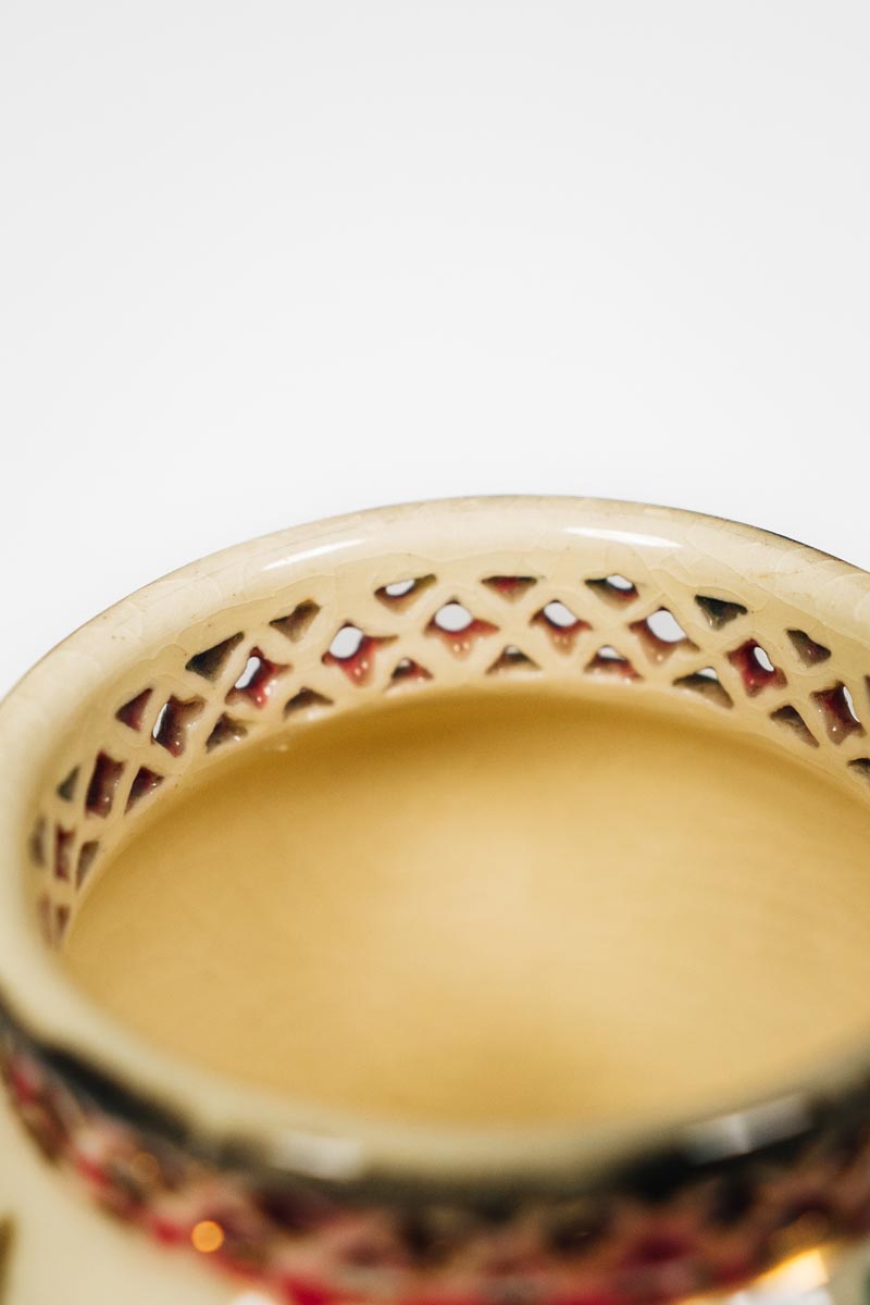 Zsolnay - Miniatűr kaspó - Image 3