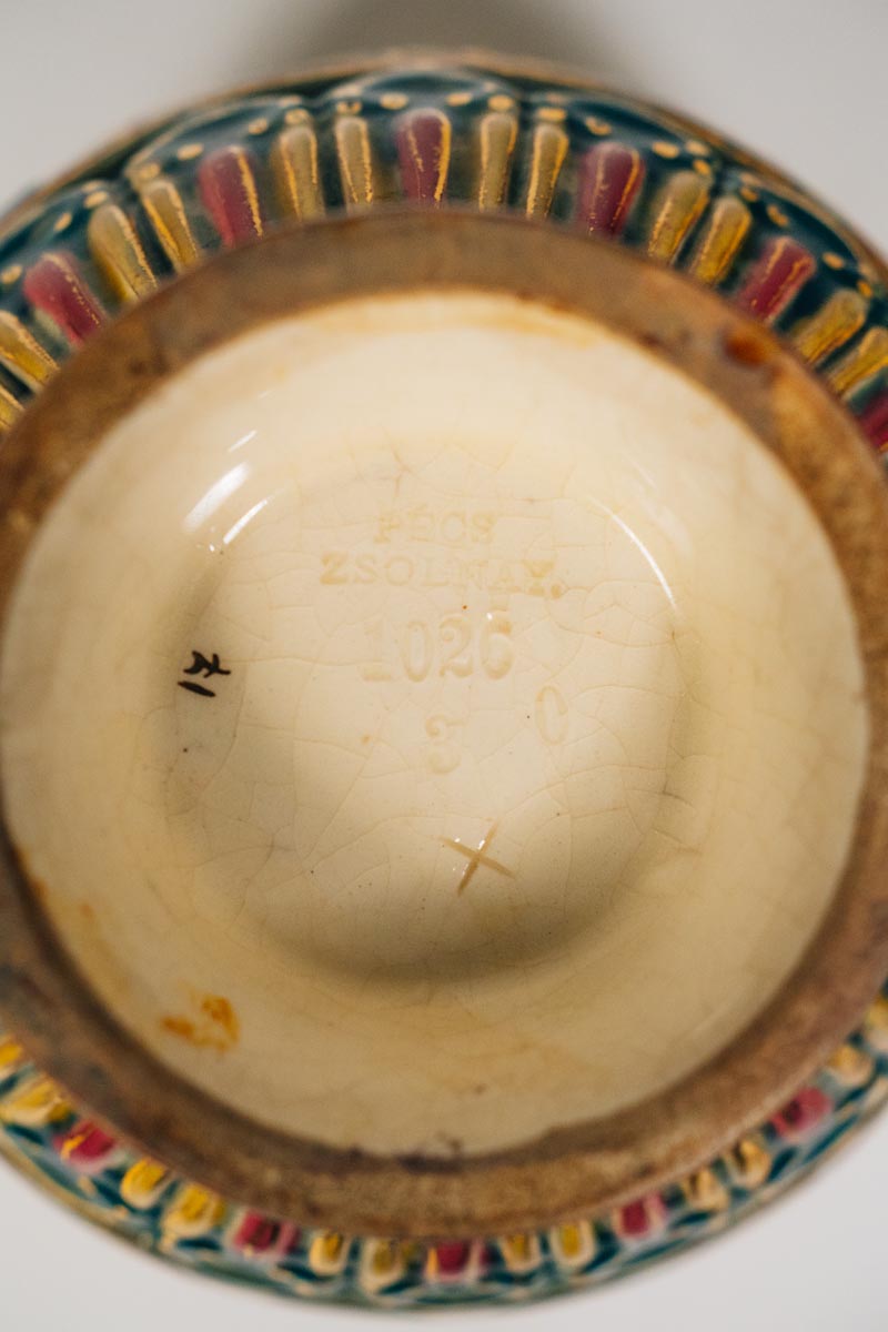 Zsolnay - Díszkaspó - Image 2