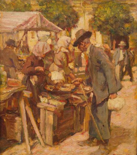 Magyar festőművész: Heti vásár