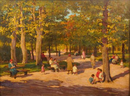Gaál Ferenc (1891-1956): Parkban