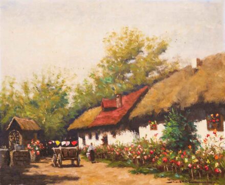 Szakáts Antal: Falusi udvarház