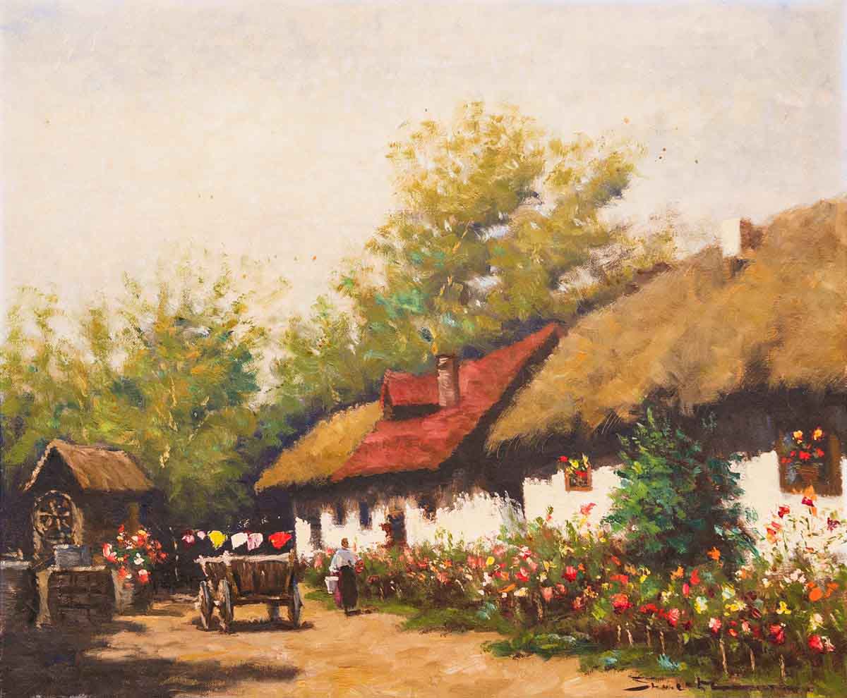 Szakáts Antal: Falusi udvarház