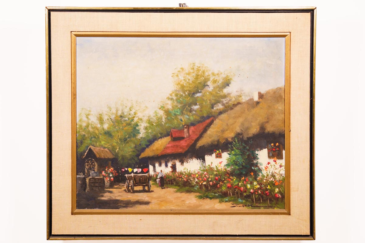 Szakáts Antal: Falusi udvarház - Image 2