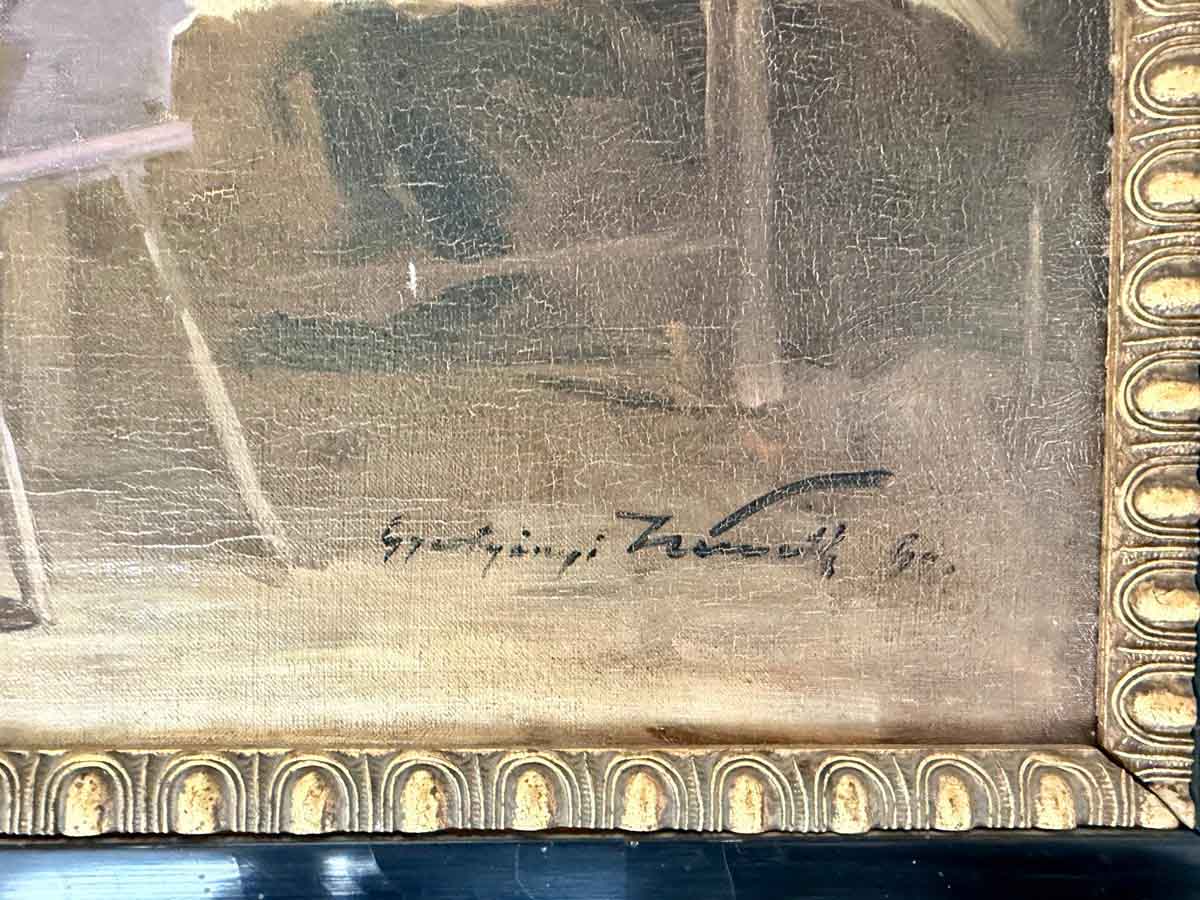 Gyertyáni Németh Gyula (1892-1946): Esti beszélgetés - Image 3