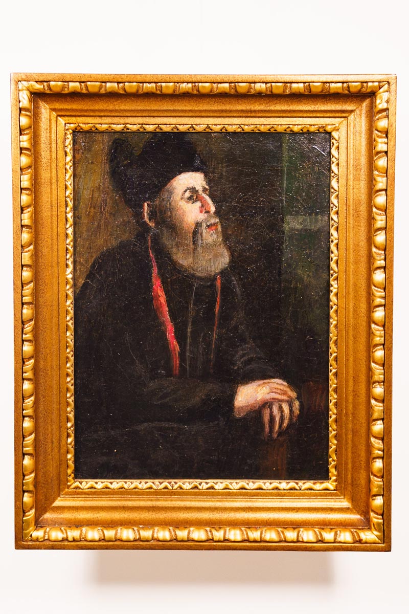 Anonimusz: Imádság csendje Biedermeier portré - Image 2