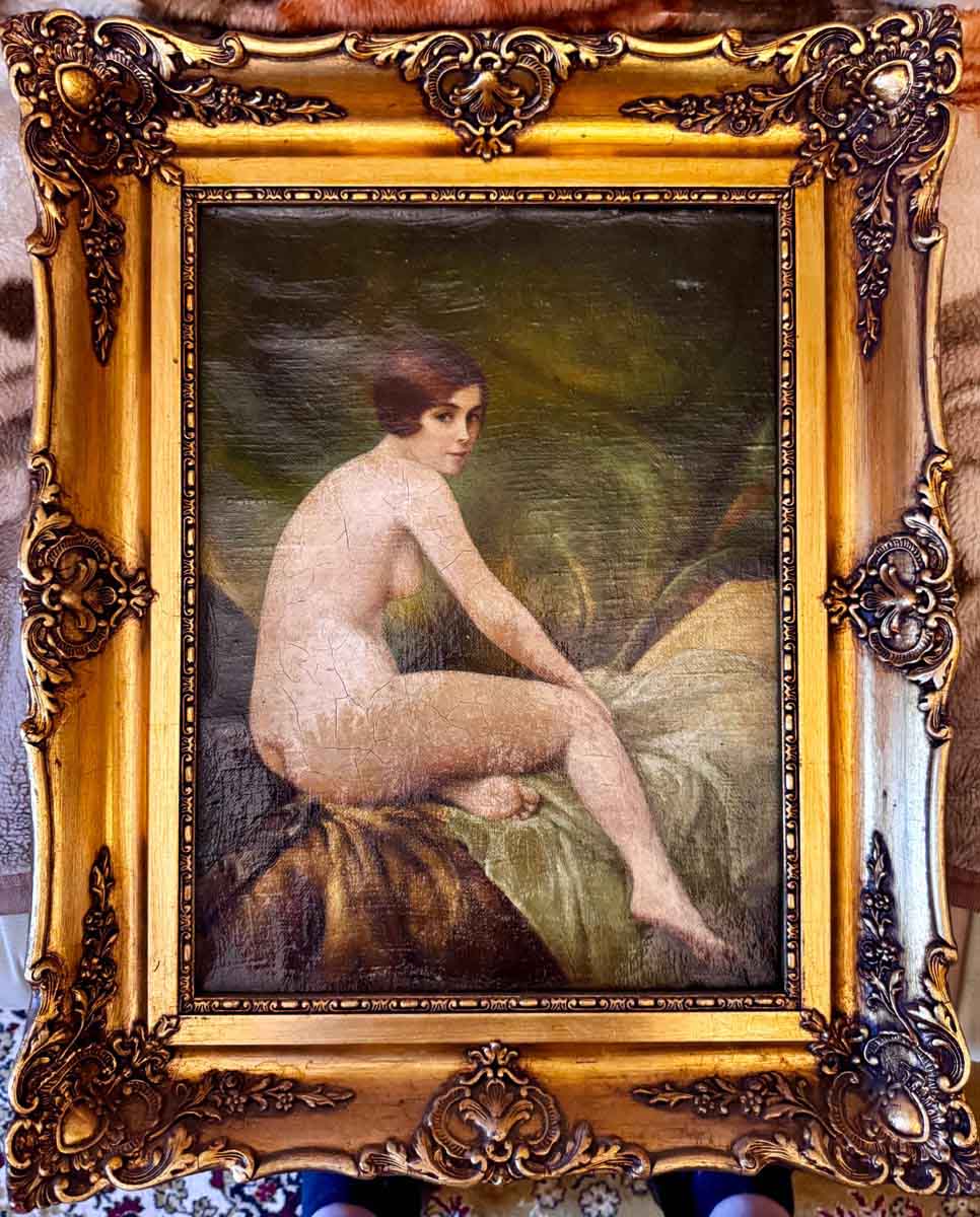 „Blitancheid” azonosítatlan művész: Szecessziós női akt - Image 2