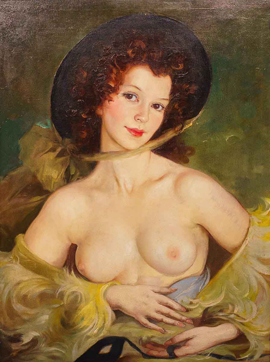 Szánthó Mária: Vörös hajú lány