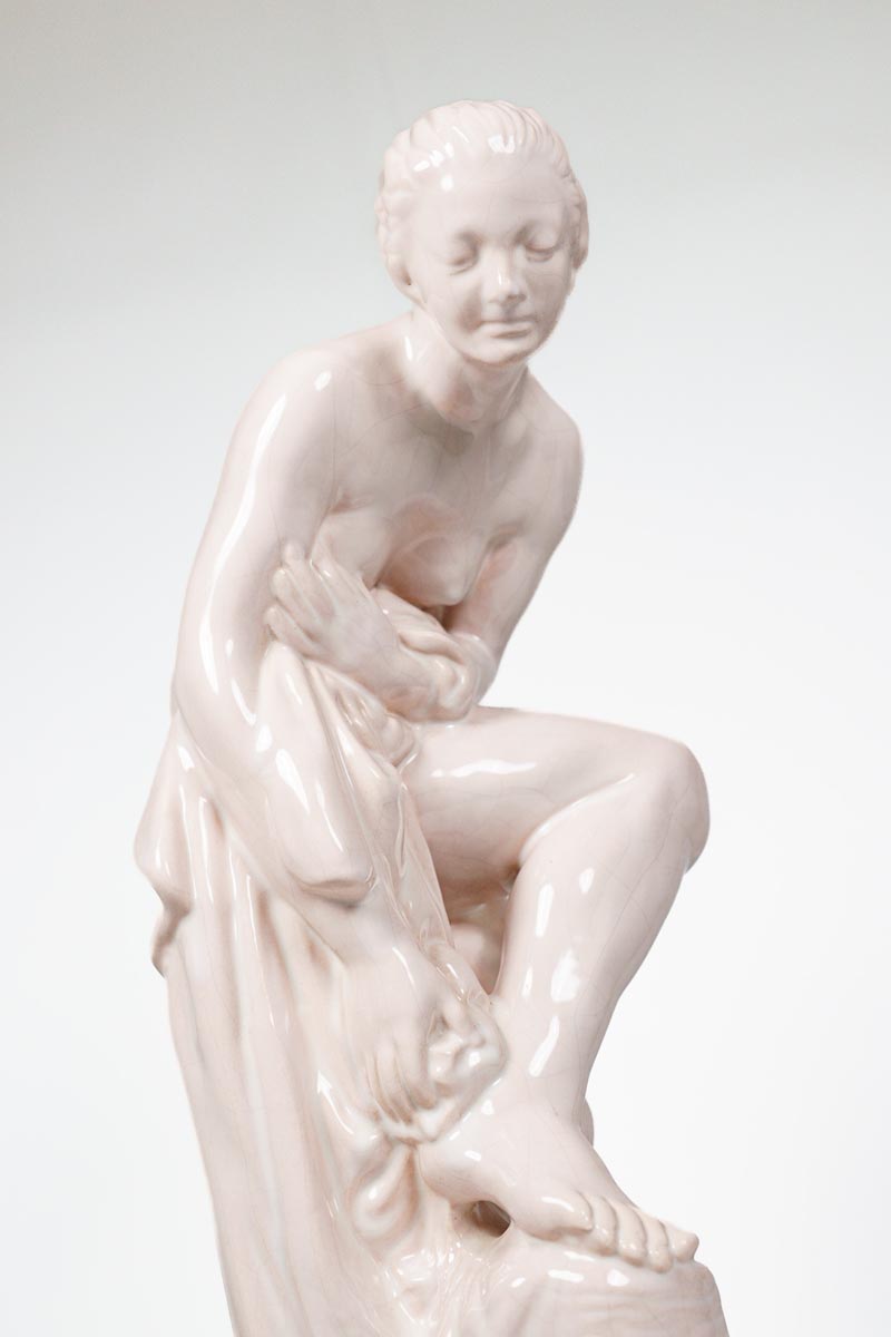 Kisfaludi Strobl Zsigmond (1884–1975): Fürdés után - női akt - Image 2