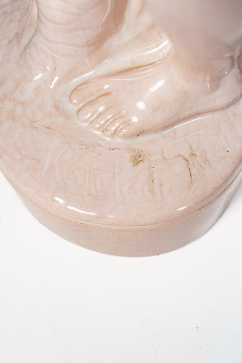 Kisfaludi Strobl Zsigmond (1884–1975): Fürdés után - női akt - Image 3