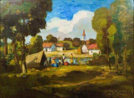 Iványi-Grünwald Béla (1867–1940): Déli harangszó...