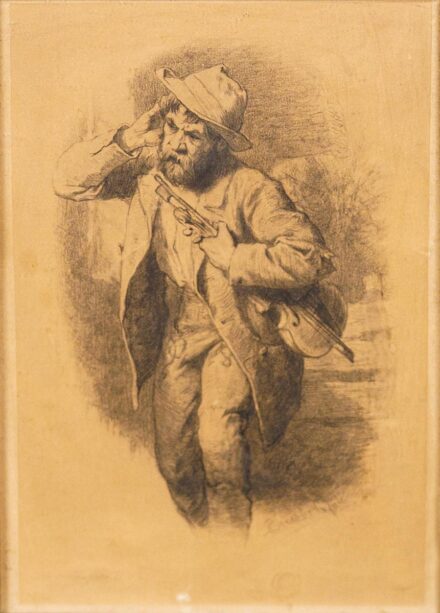 Benczúr Gyula (1844-1920): Vándormuzsikus