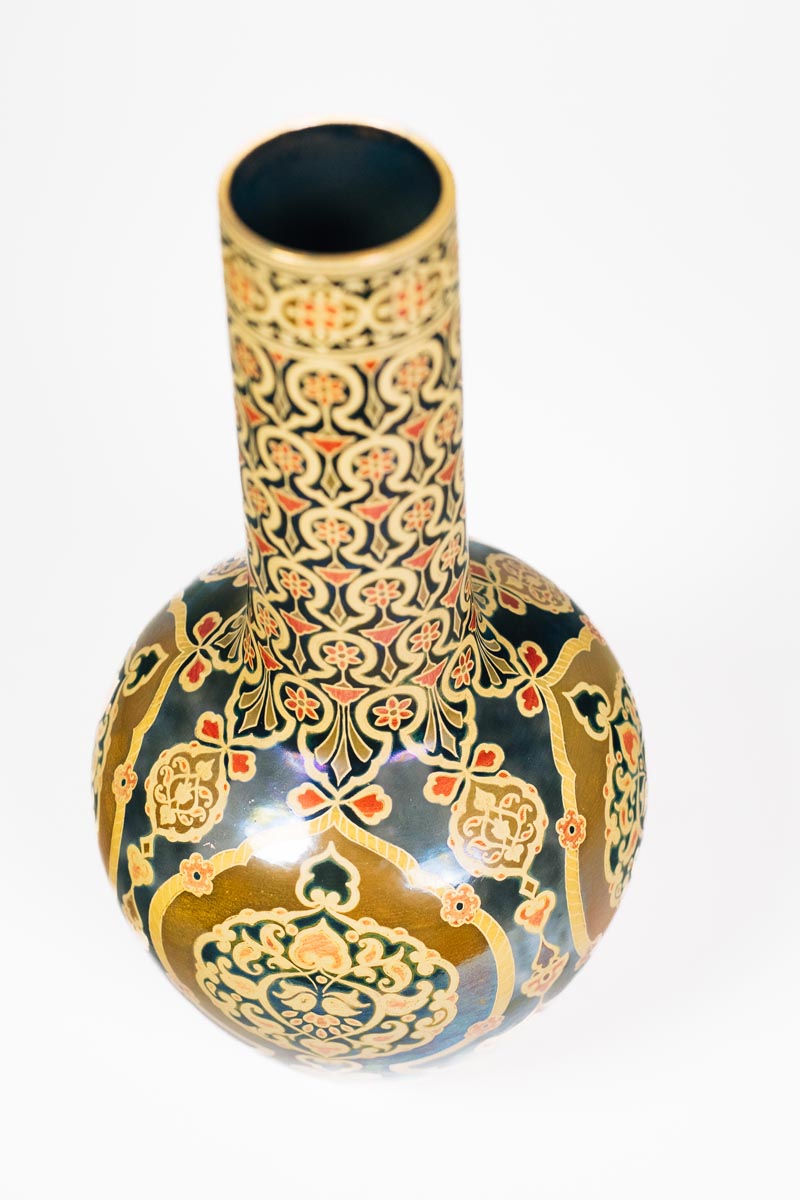 Zsolnay - Perzsa mintás váza - Image 2
