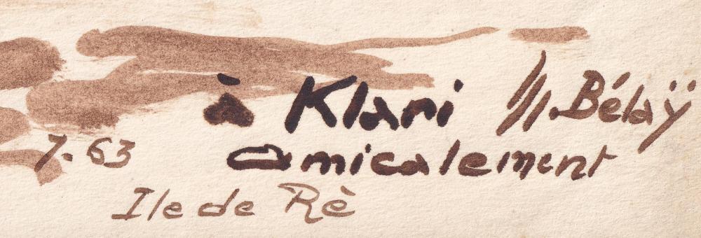 Korolovszky Klári (1921-1974):Ilede de Ré. - Image 2