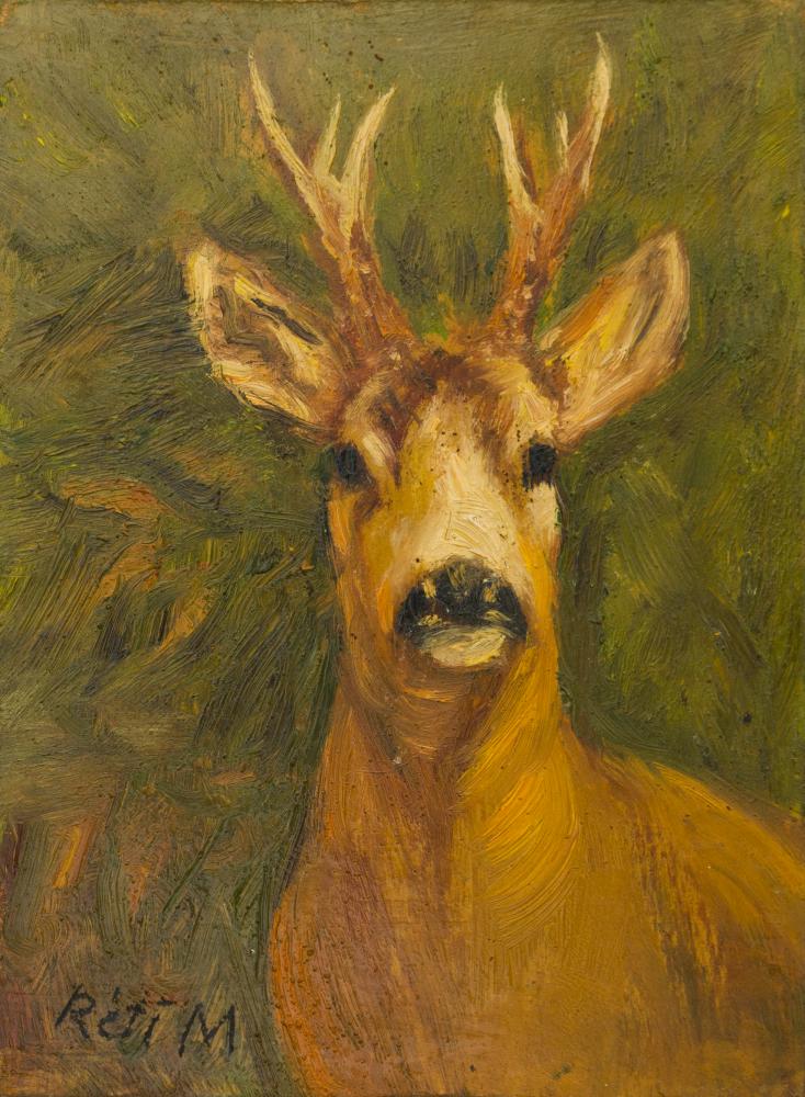 Réti Mátyás (1922-2002): Őzbak.