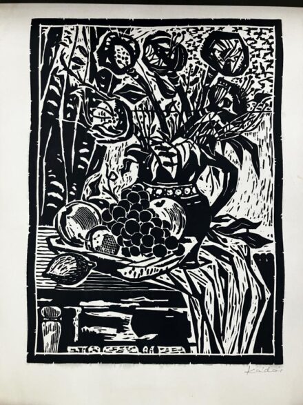 Kádár György (1912-2002): Asztali csendélet.