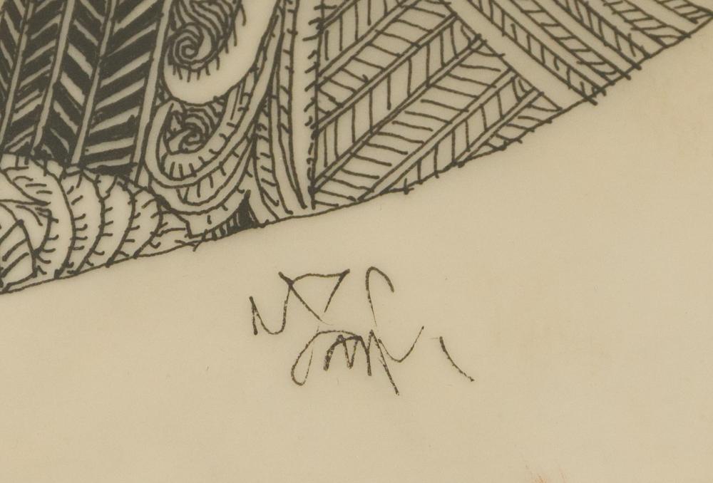 Szász Endre (1926-2003): Hollóházi váza dekorációs terve. - Image 2