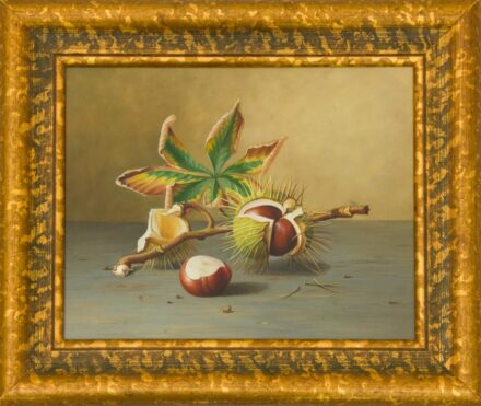 B.W.A. jelzéssel: Gesztenyés csendélet.