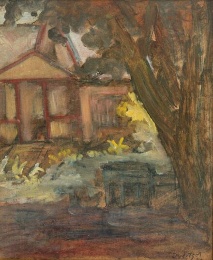 Dudits Andor (1866-1944): Udvar.