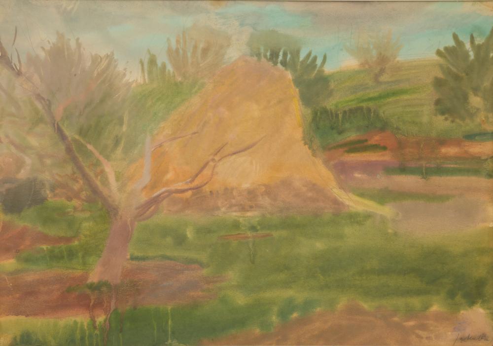 Jakuba János (1909-1974): Szénaboglya.