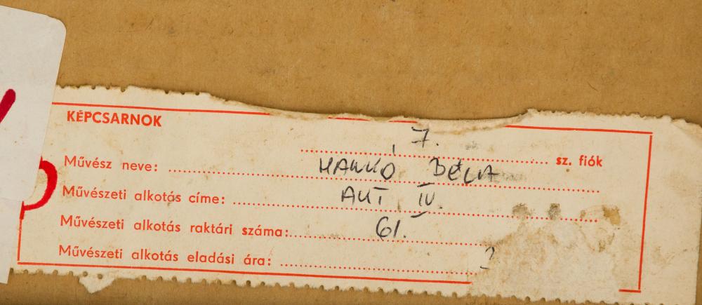 Hankó Béla (1954-): Akt IV. - Image 3