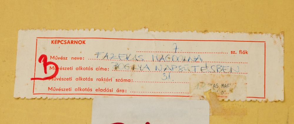 Fazekas Magda (1933-): Boglya napsütésben. - Image 3