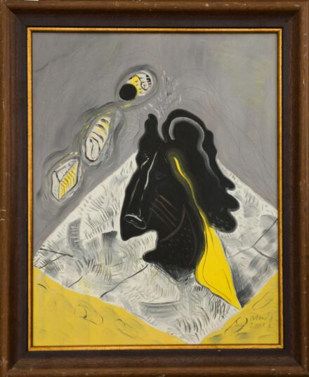 Makó Judit (1954-): Modell és sótartó.