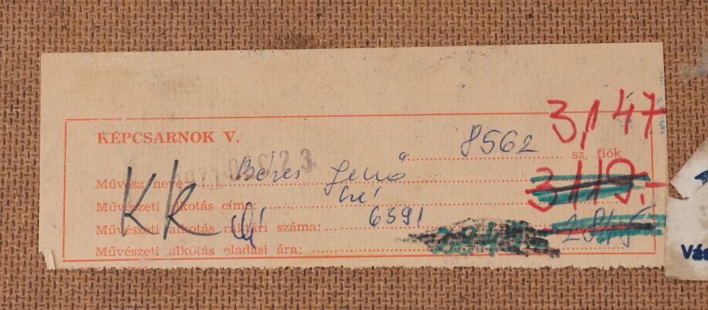 Béres Jenő, (1912-1981): Csendélet. - Image 3