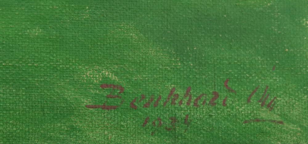 Benkhard Ágost (1882-1967): Alföld. - Image 2